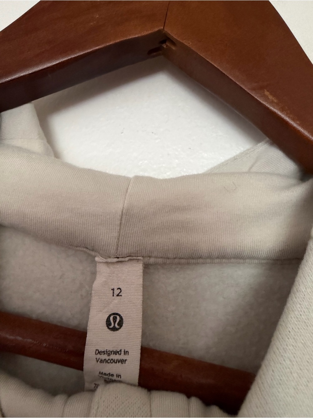 lululemon athletica Light Beige Zip-Up Hoodie - Picture 4 of 4